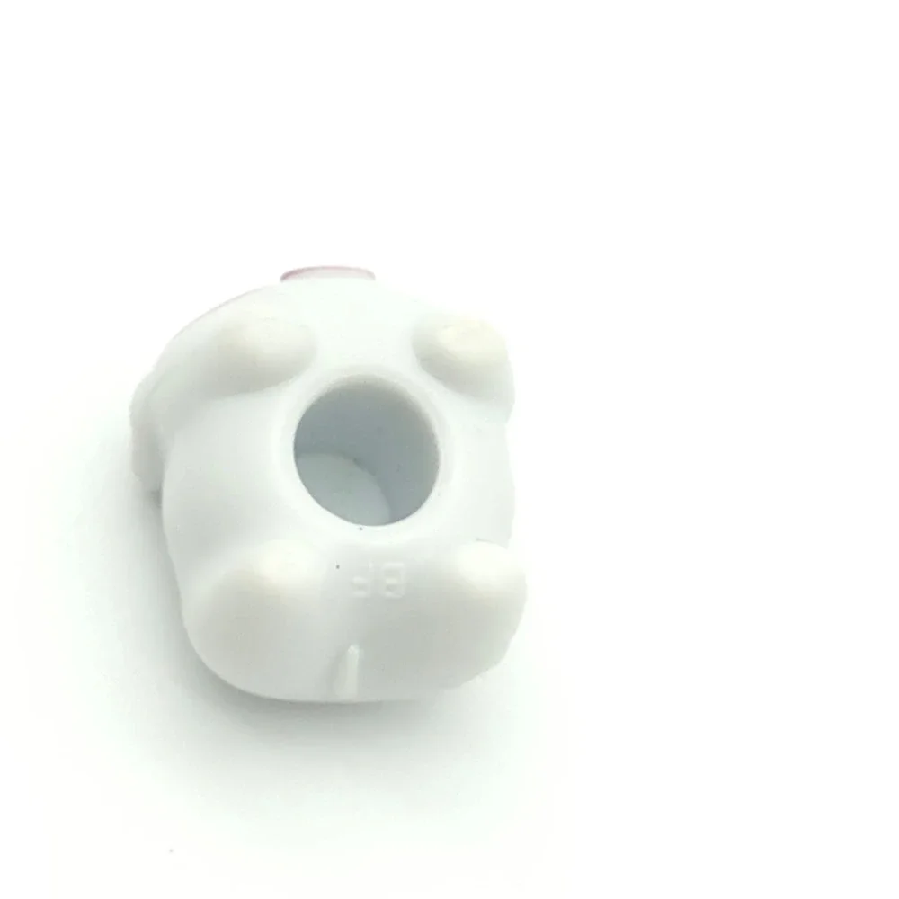 Shopkins Petkins Pig Mini Figure White Pink Purple Bow Kawaii Toy Collectible